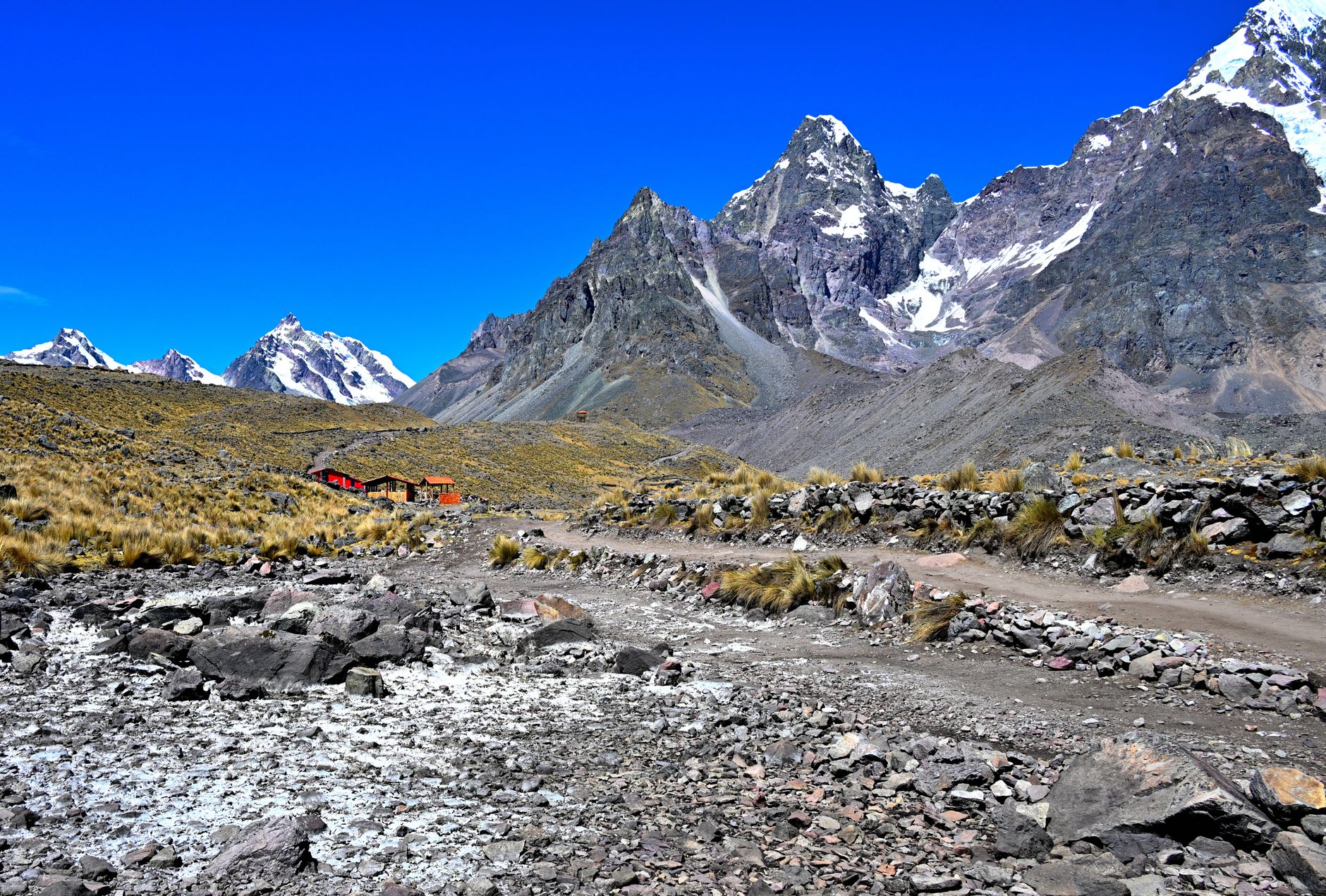 Andes mountain terrain